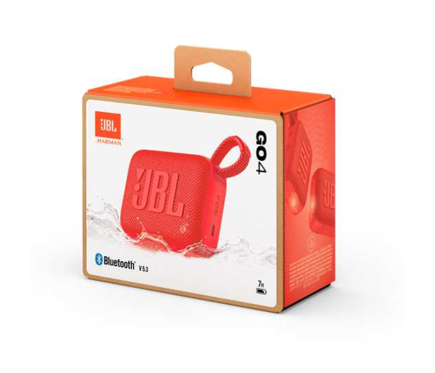 JBL GO 4 Czerwony - 1264038 - zdjęcie 4
